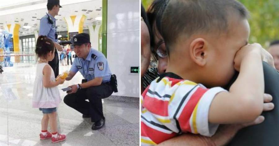 3歲小孩不小心和父母走散了，當她說出爸爸名字時，警察笑翻了