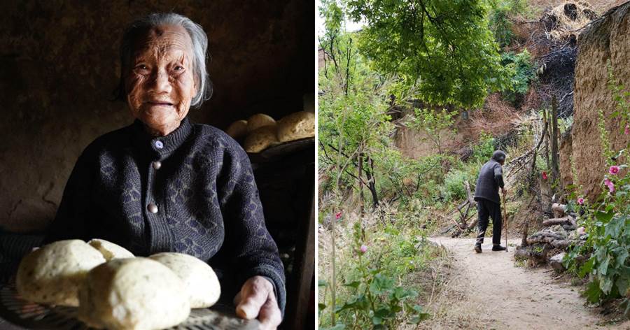 96歲阿嬤住深山一輩子，育有七個子女也已7旬，每日養蜂種菜超安逸，身體硬朗被贊有福氣